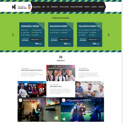 Playstation igraonica Number One